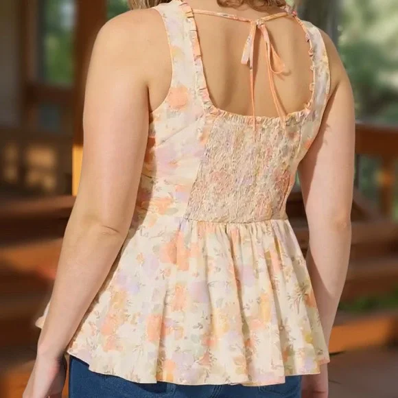 TORRID Babydoll Challis Corset Top NWT Size 2X - Picture 3 of 10